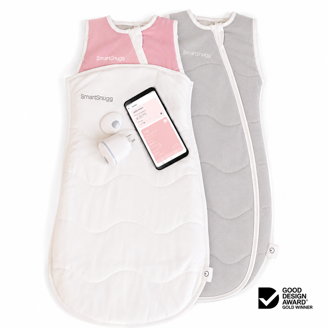 Blush Pink 2 x SmartSleeper Starter Pack.